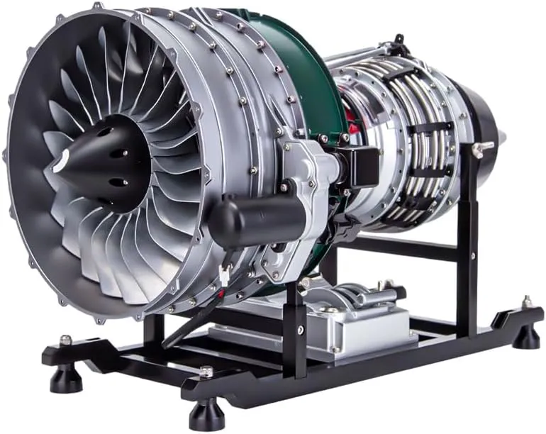 MechPuConToy DM119 Full Metal Mechanical Dual-Spool Aircraft Jet Engine Model