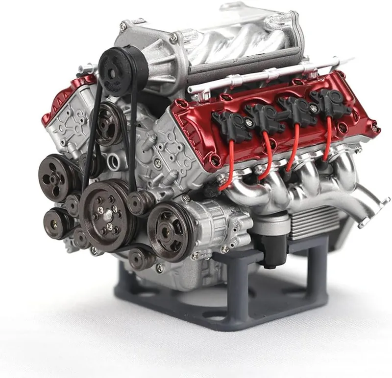 MechPuConToy Mini V8 Engine Model Kit That Runs